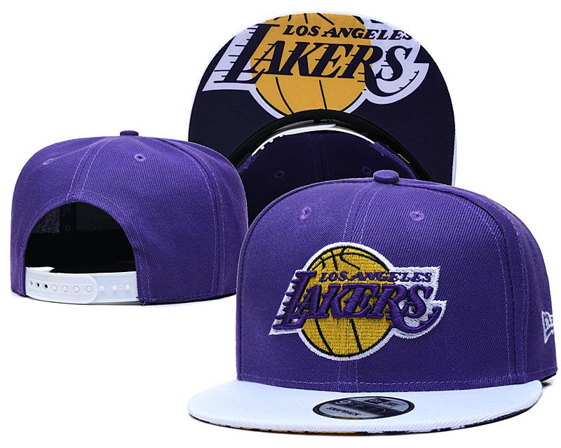 2022 NBA Los Angeles Lakers Hat TX 07068